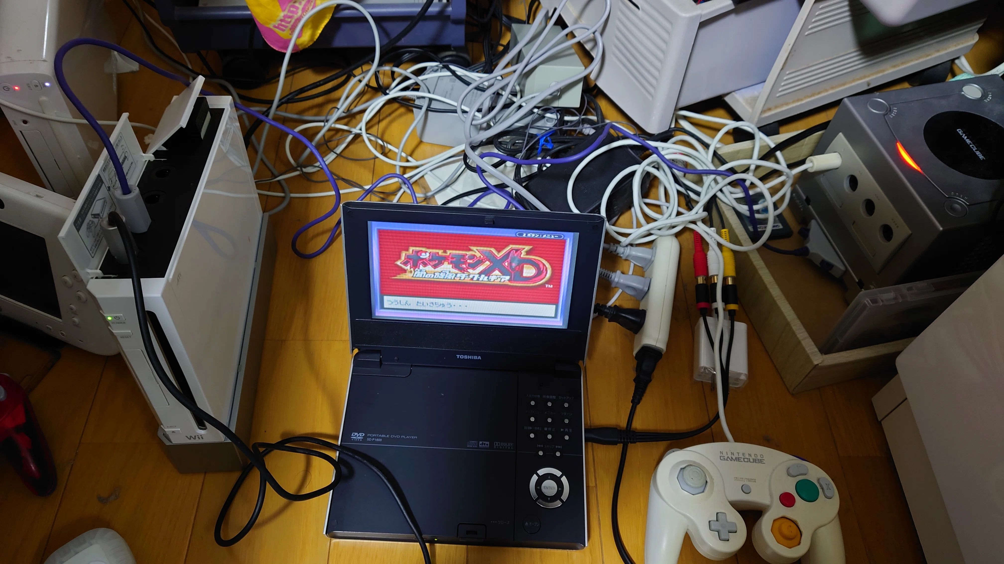 ポケモンCo\XD】通信に必要なGBAをゲームボーイプレーヤーで代用(実用
