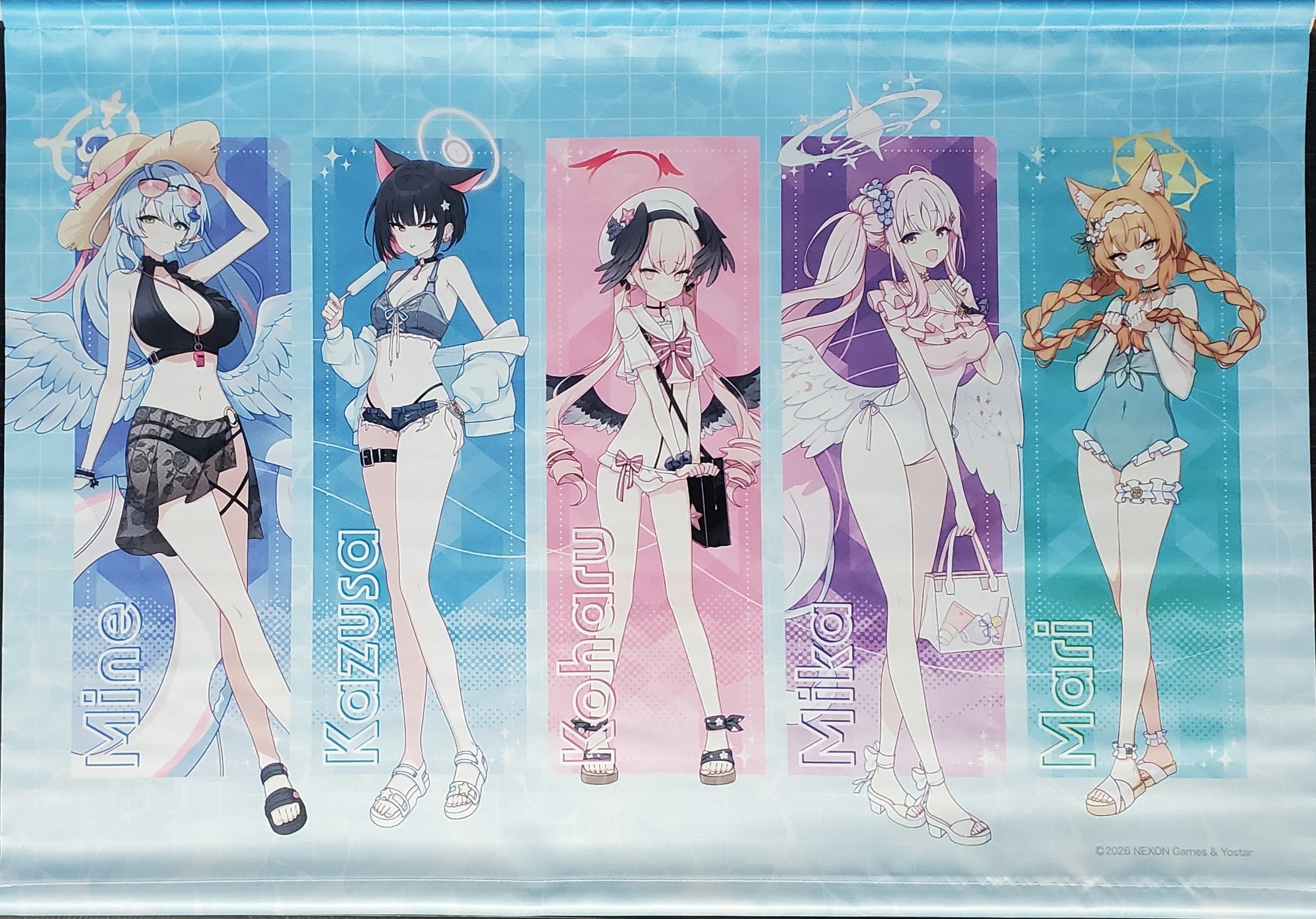 ブルーアーカイブ】C108会場限定 水着グッズセット（トリニティ総合