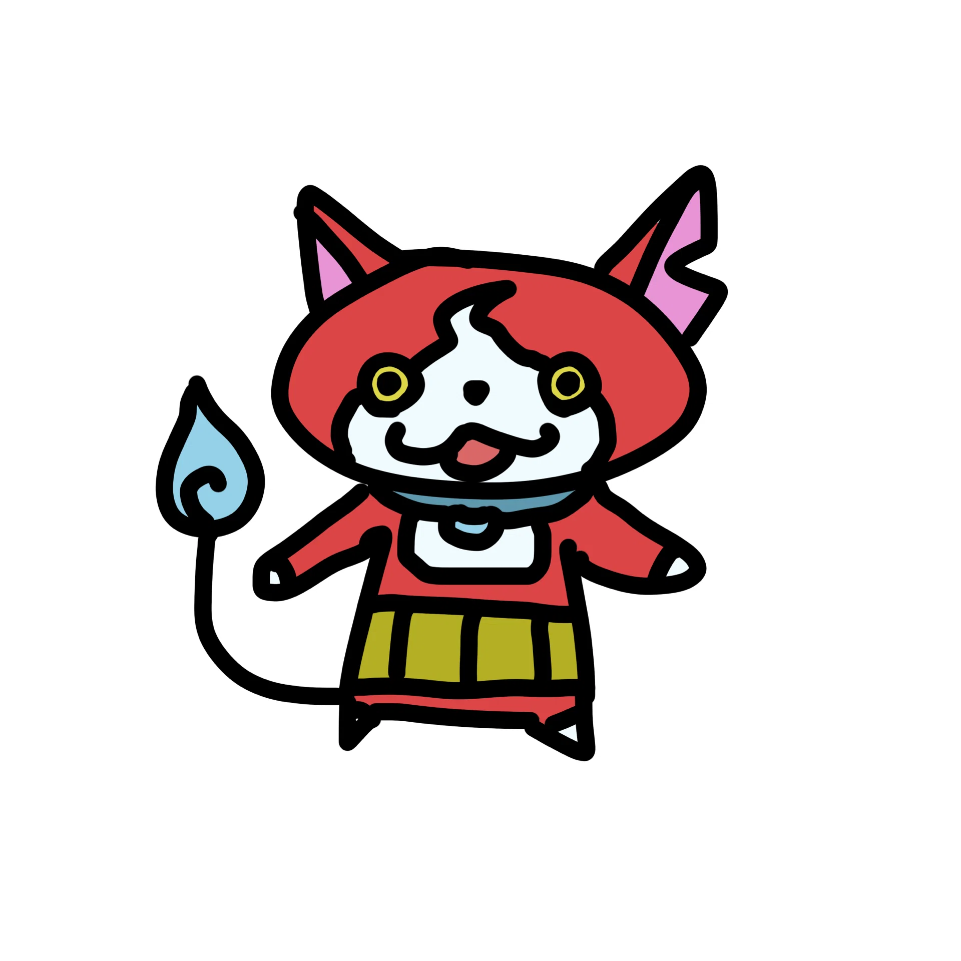 落書き】ジバニャン｜Ya:Rukana