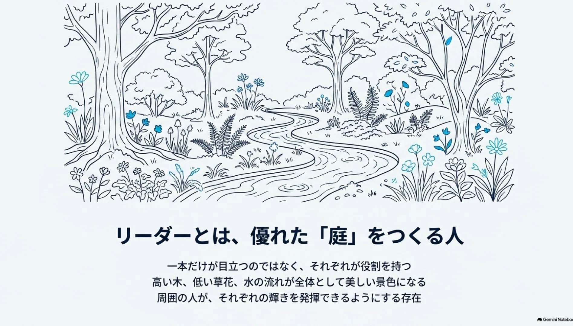 📚三つの知性 C-033 リーダーシップは、先頭に立つことではなく、道を