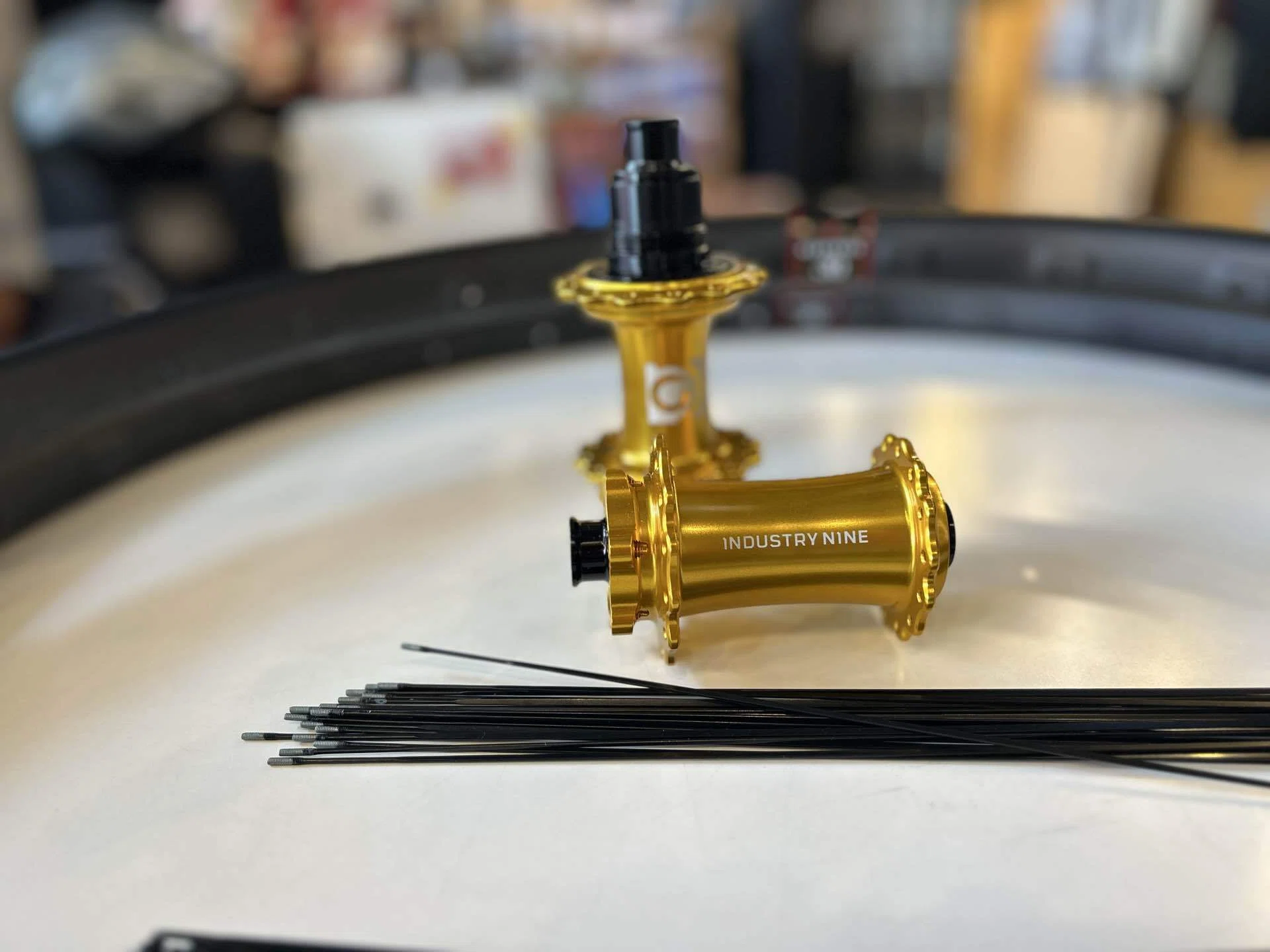 【純正品】MIRACLE WORKS BIRIKEN 11cm イエローホイル INDUSTRY9×RESERVE×CX SUPERで作る手組みホイール。｜BIKE SHOP FORZA
