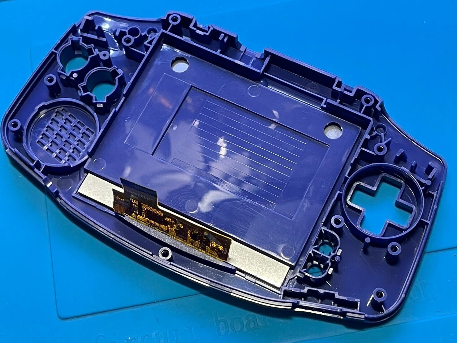 ゲームボーイアドバンス IPS 3.2インチ フルラミネート液晶キット 取付