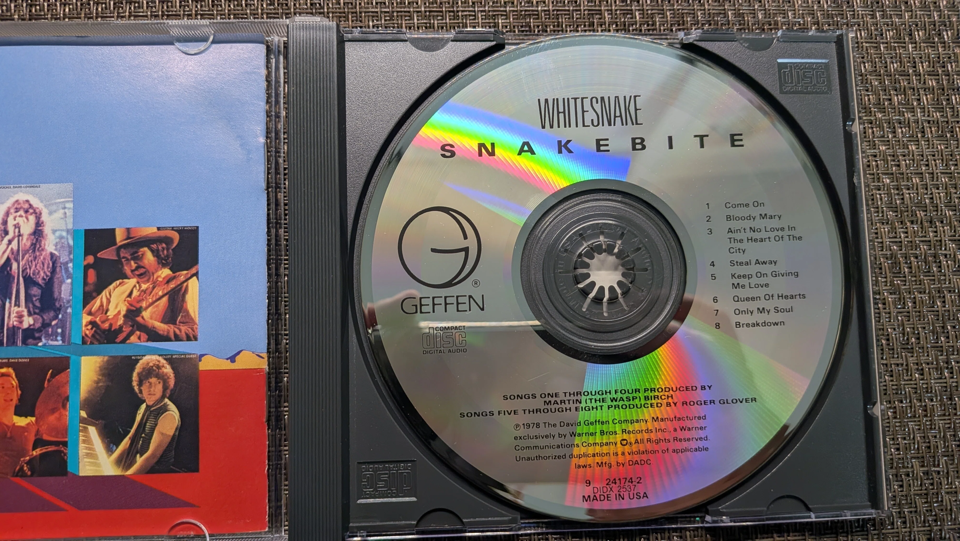 WHITESNAKE レコード4作品 8枚セット Whitesnake（ホワイトスネイク）