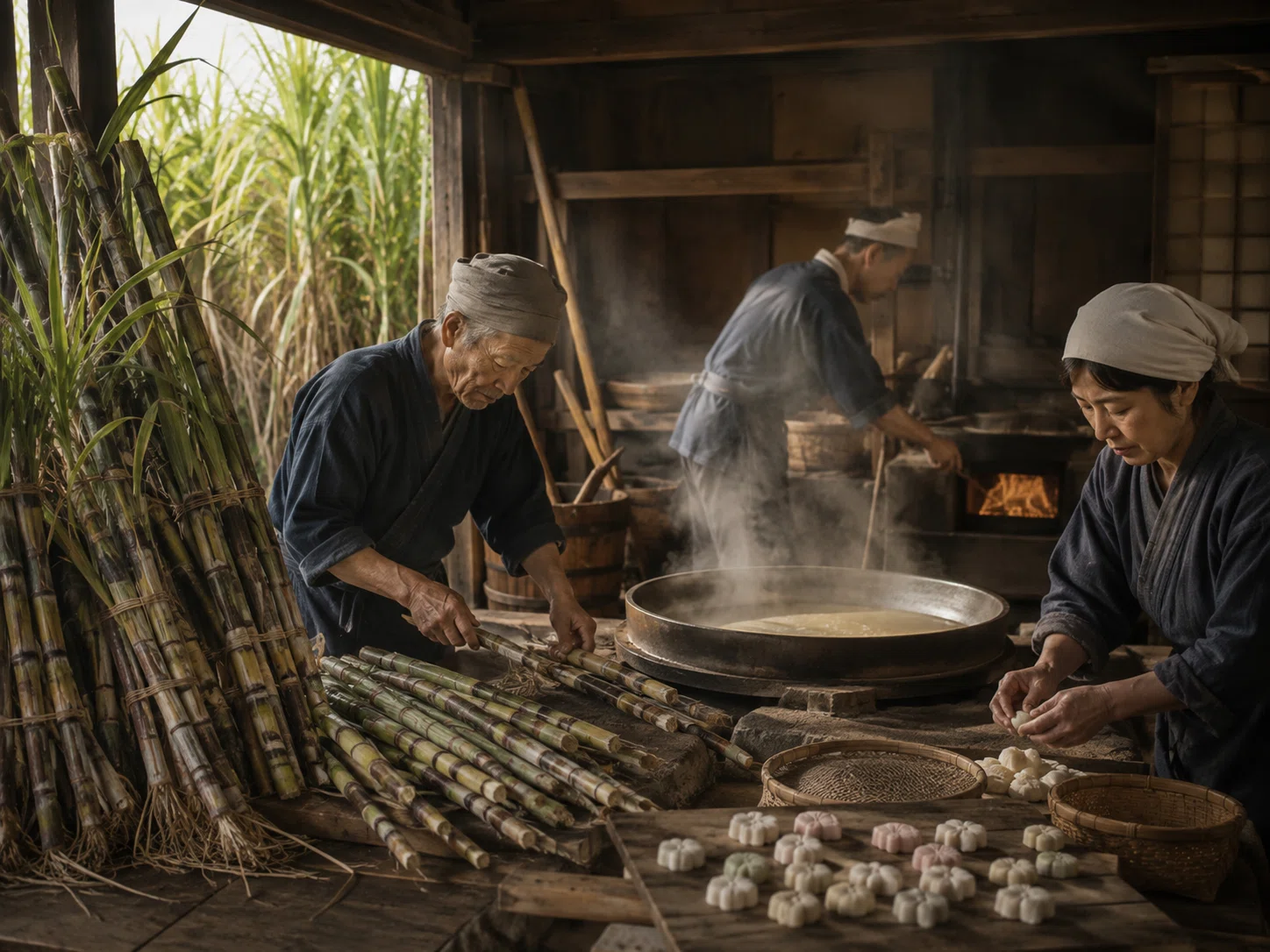 口に入れると、静かにほどける～「阿波和三盆の干菓子」は、なぜ普通の