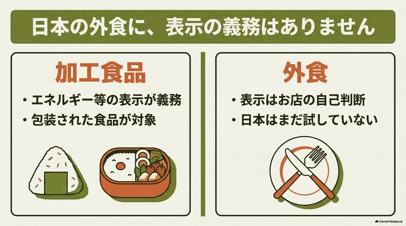 カロリー 表示 義務