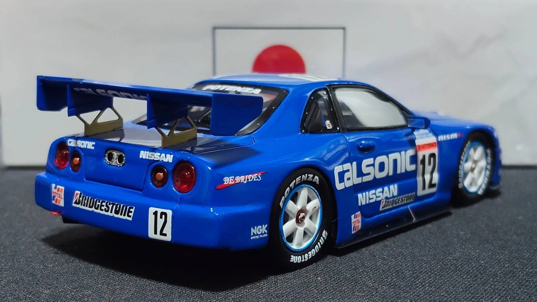 Spark 1/43 CALSONIC SKYLINE TEAM IMPUL - GT500 JGTC Rd.2 Fuji 1999