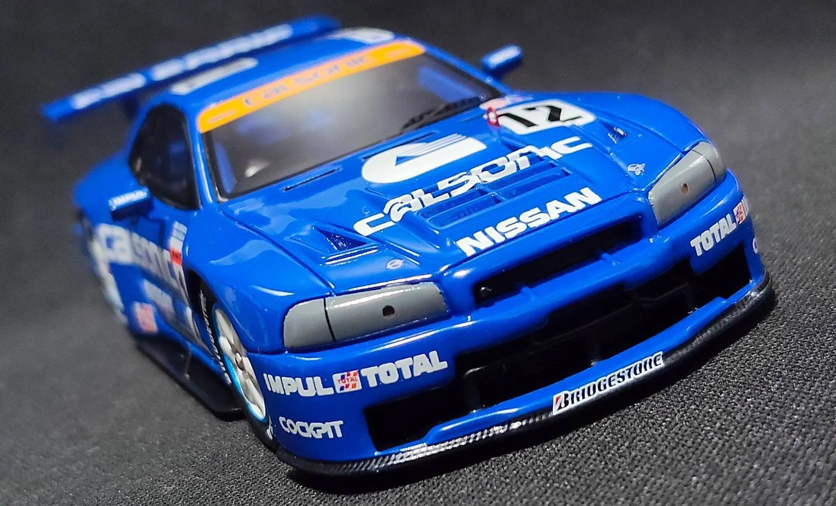 Spark 1/43 CALSONIC SKYLINE TEAM IMPUL - GT500 JGTC Rd.2 Fuji 1999