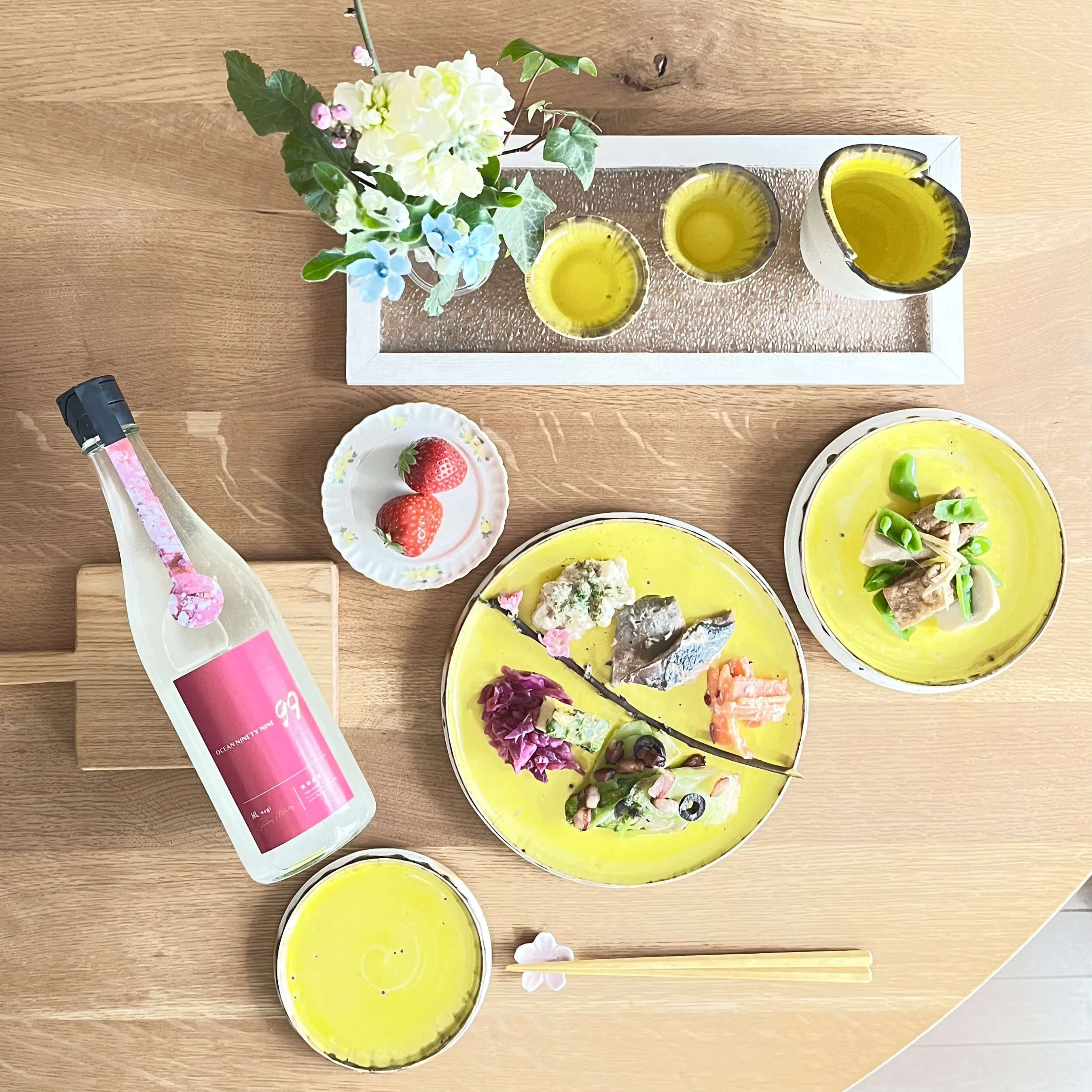 春の訪れを味わう日本酒とそのまわり｜Tam