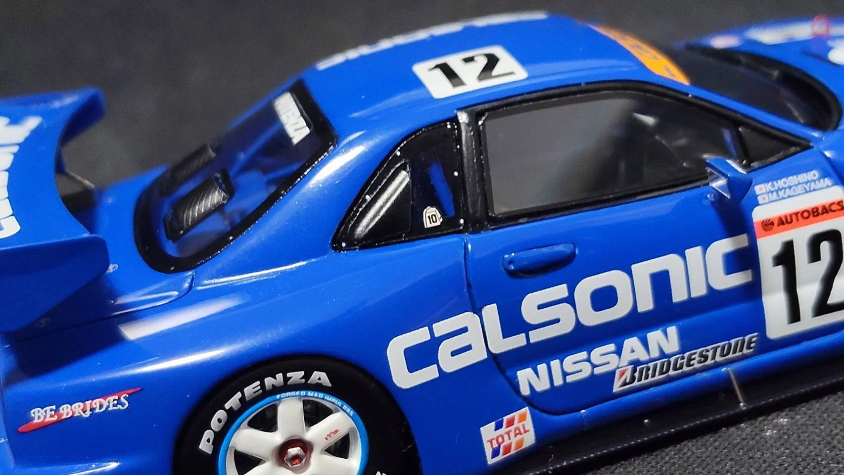 Spark 1/43 CALSONIC SKYLINE TEAM IMPUL - GT500 JGTC Rd.2 Fuji 1999