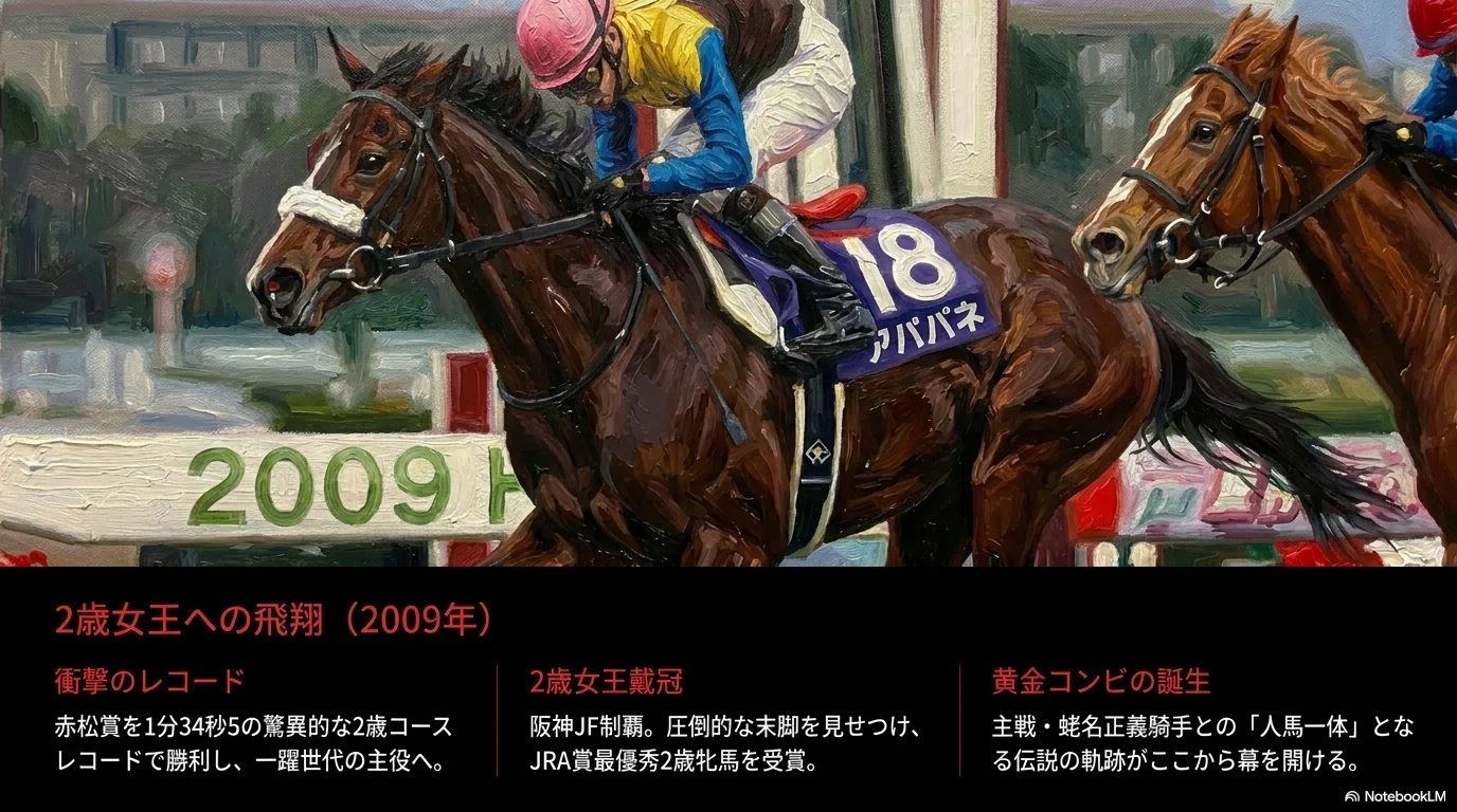 アパパネ -史上3頭目の牝馬三冠馬-｜ハサミおじさん