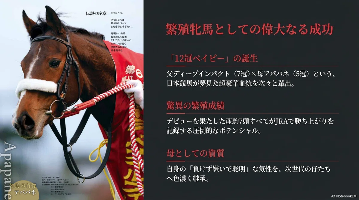 アパパネ -史上3頭目の牝馬三冠馬-｜ハサミおじさん