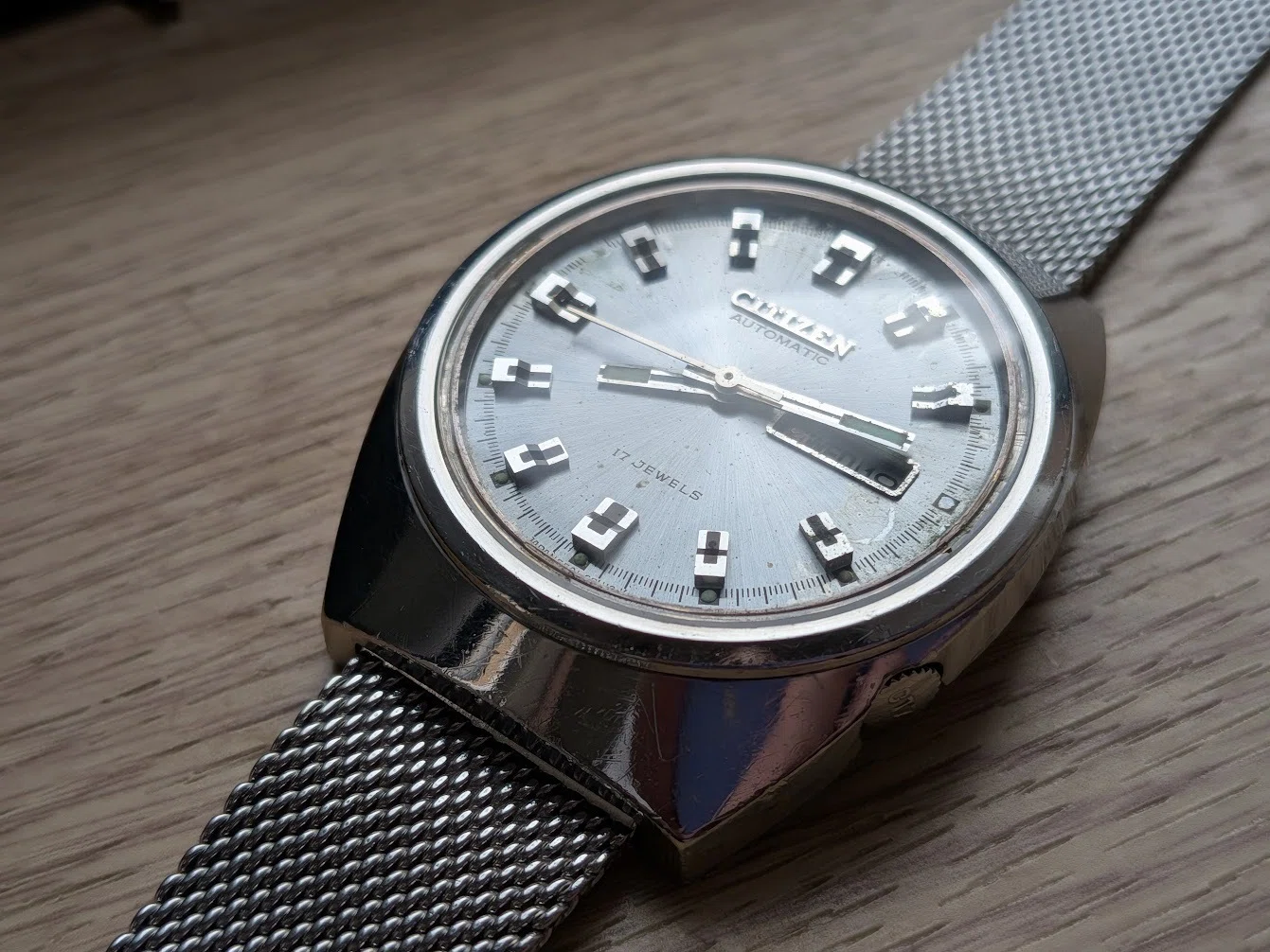 No.538 | Citizen | 4-650417 | 純正プラ風防→ガラス風防へ交換した