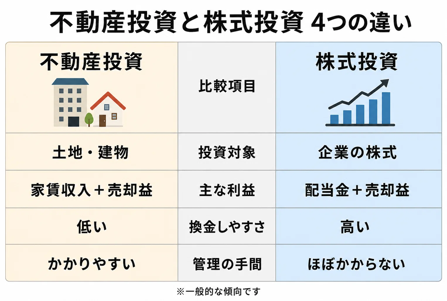 初心者向け】不動産投資 vs 株式投資！自分に合っているのはどっち
