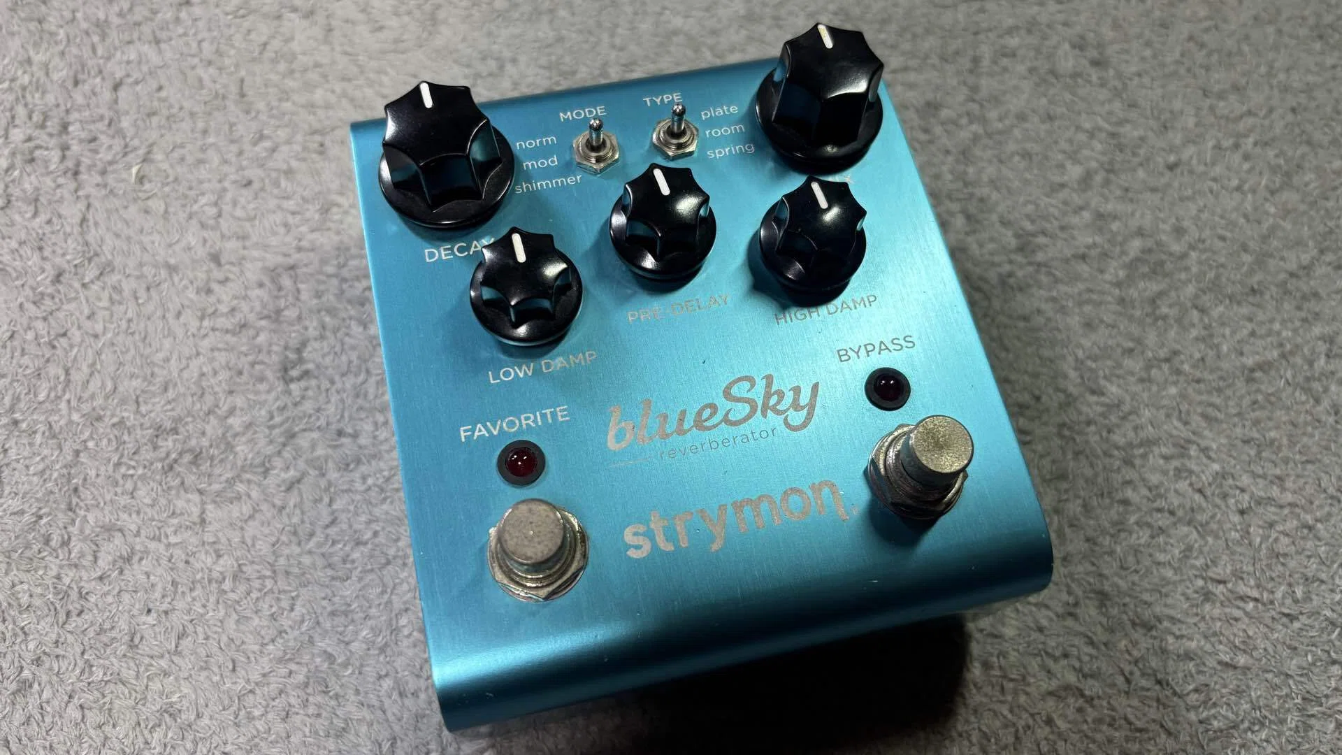 Strymon blueSky紹介｜店員さんに激推しされて買ったリバーブ｜Tの人