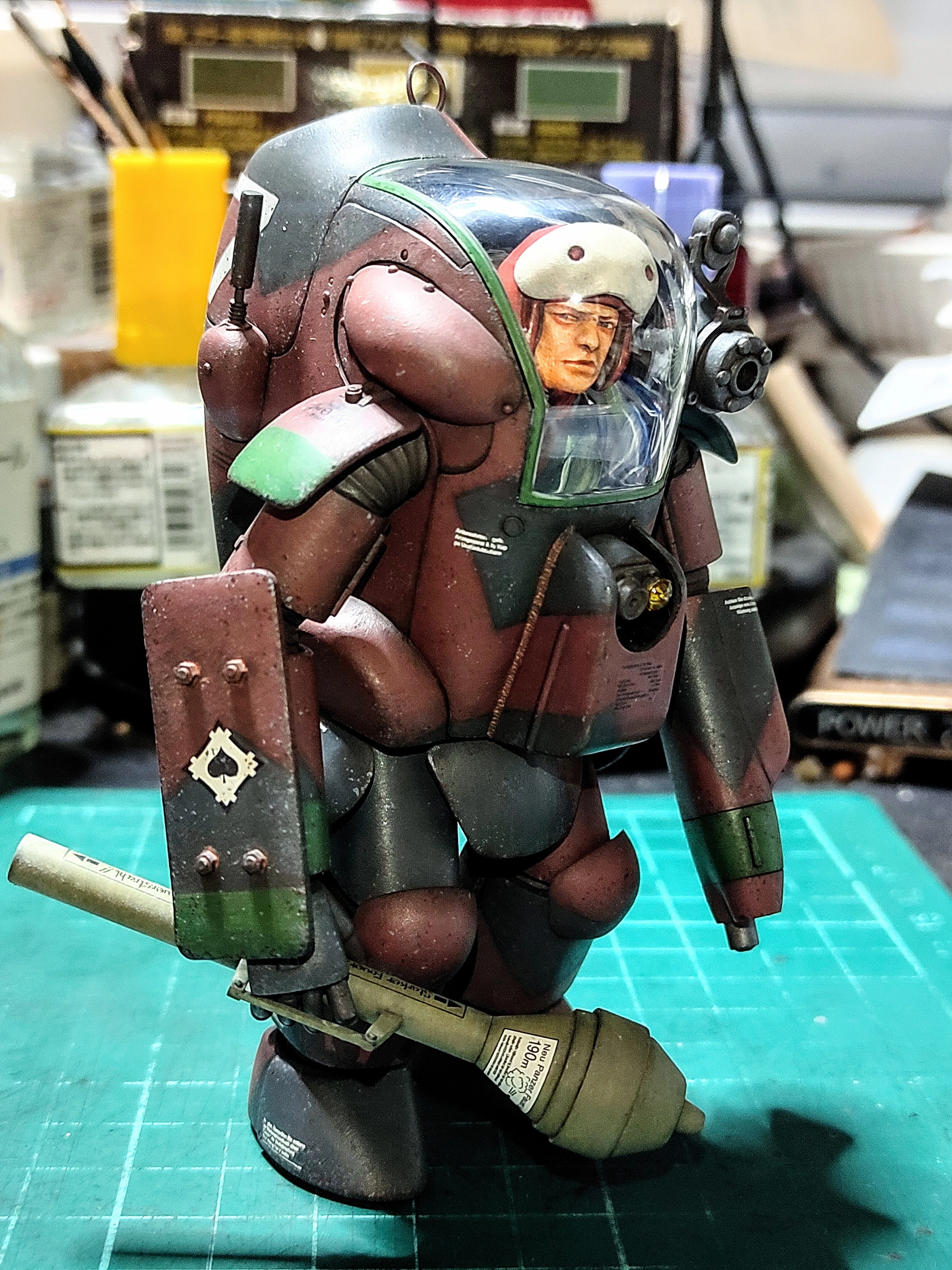 WAVE 『マシーネンクリーガー』 1/20 レオパルト 製作メモ｜crazy-bic