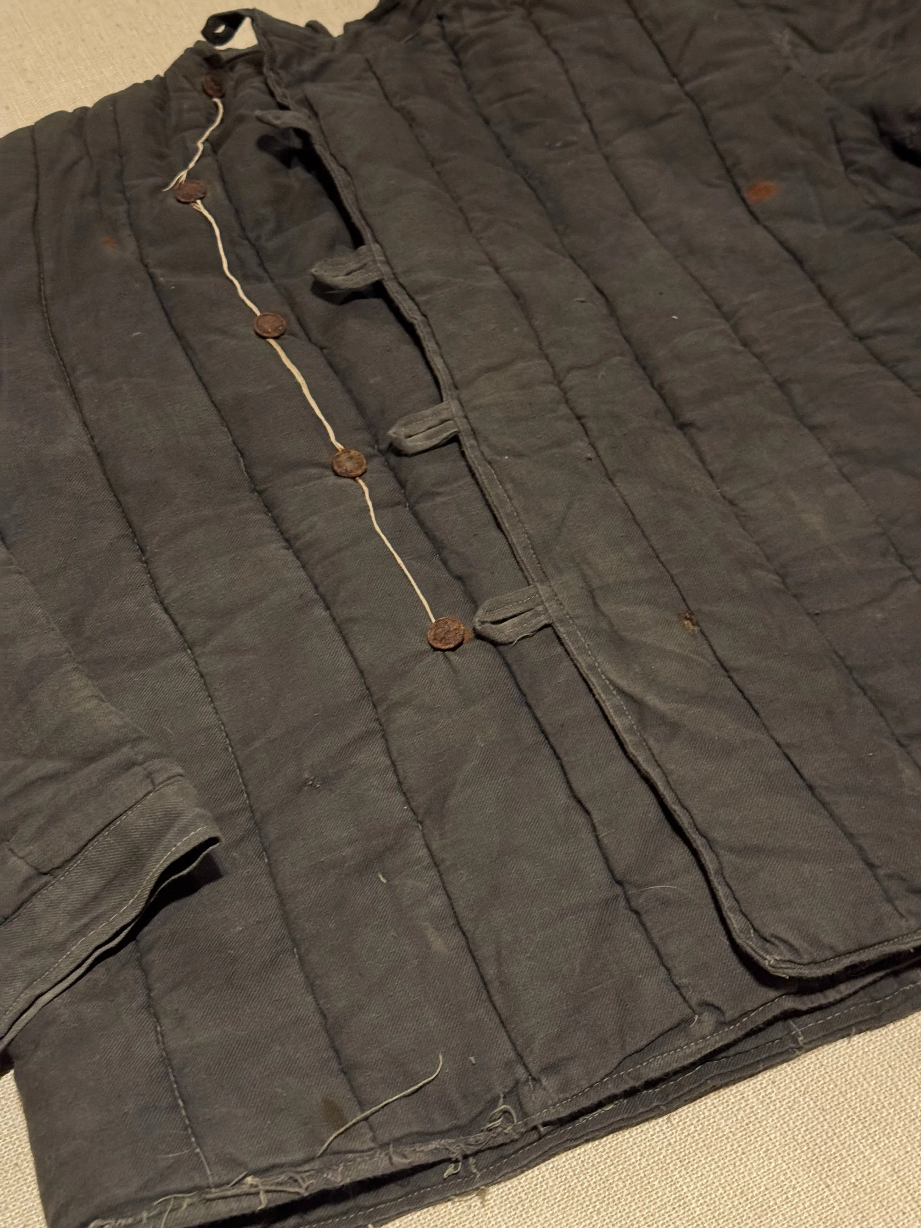 シベリア抑留者が着用していたとみられる旧ソ連の軍服「テログレイカ