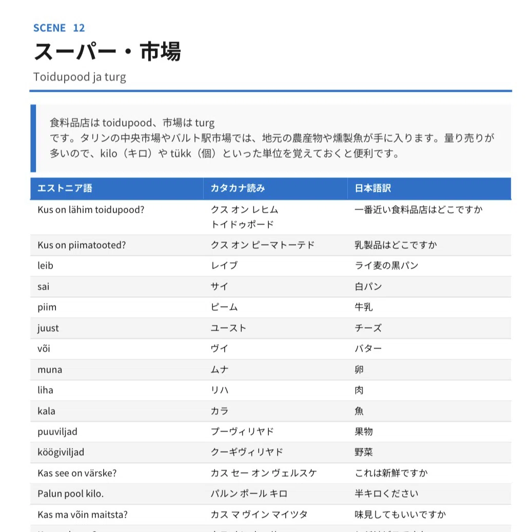エストニア語 教材 テキスト エストニア語 教材 テキスト エストニア語