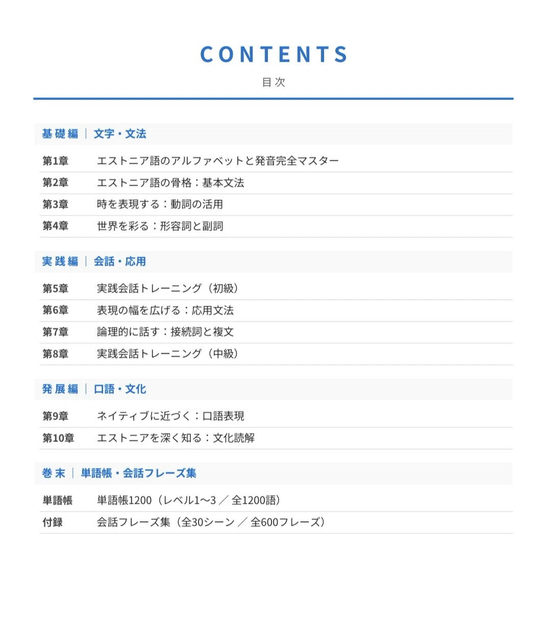 🇪🇪究極のエストニア語｜ゼロから中級 完全学習テキスト（全10章＋