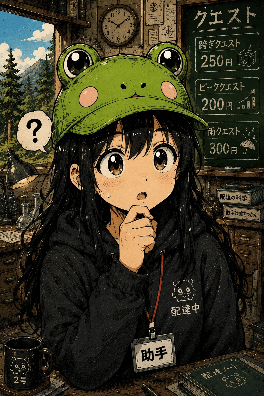 空想配達読本 第1話『ウーバーは稼げない？』 ② 時給はどう作られる