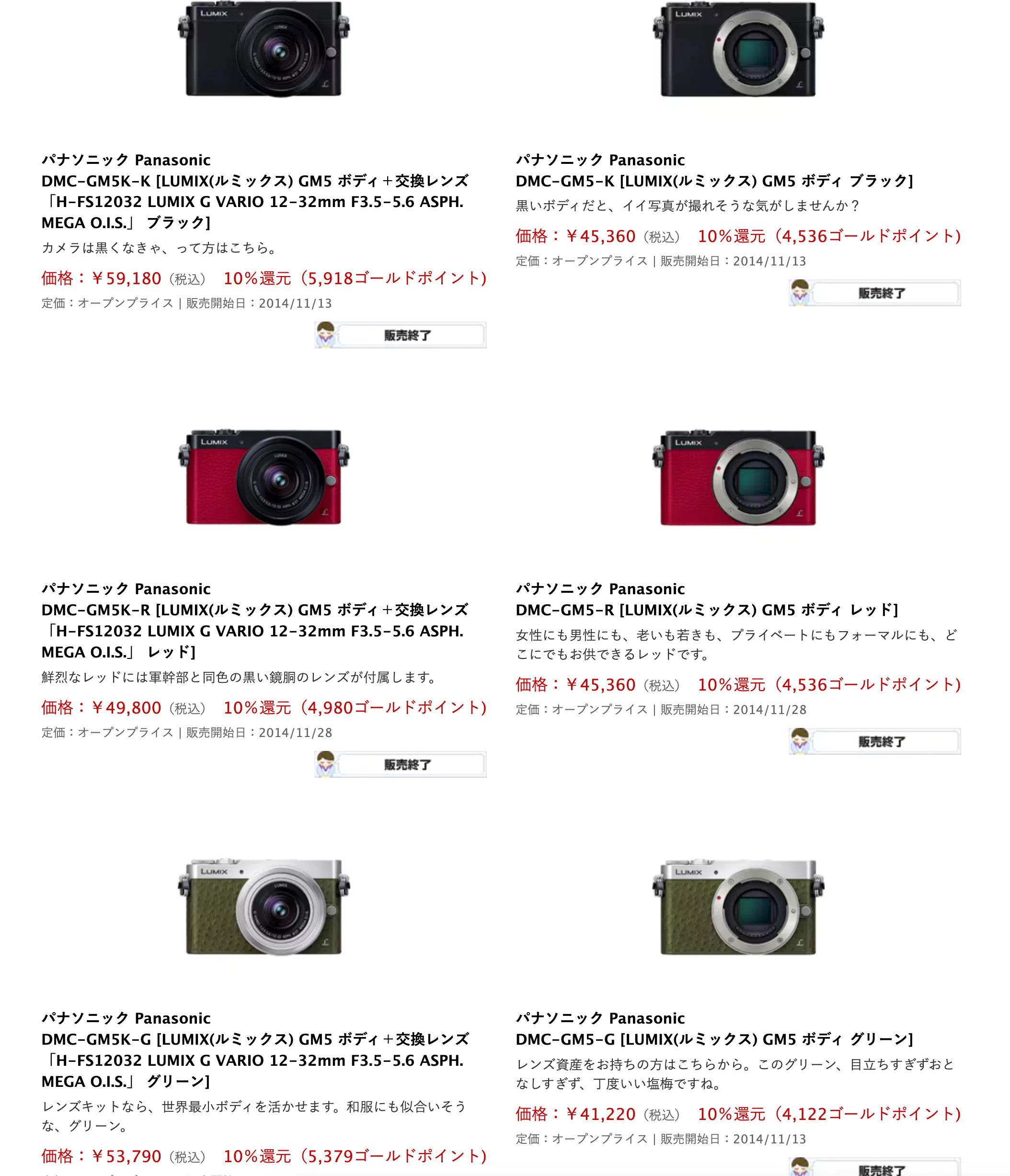 4万円だったLUMIX GM5が、なぜ今こんなに高いのか。GM6は？？？｜なぁ Hide