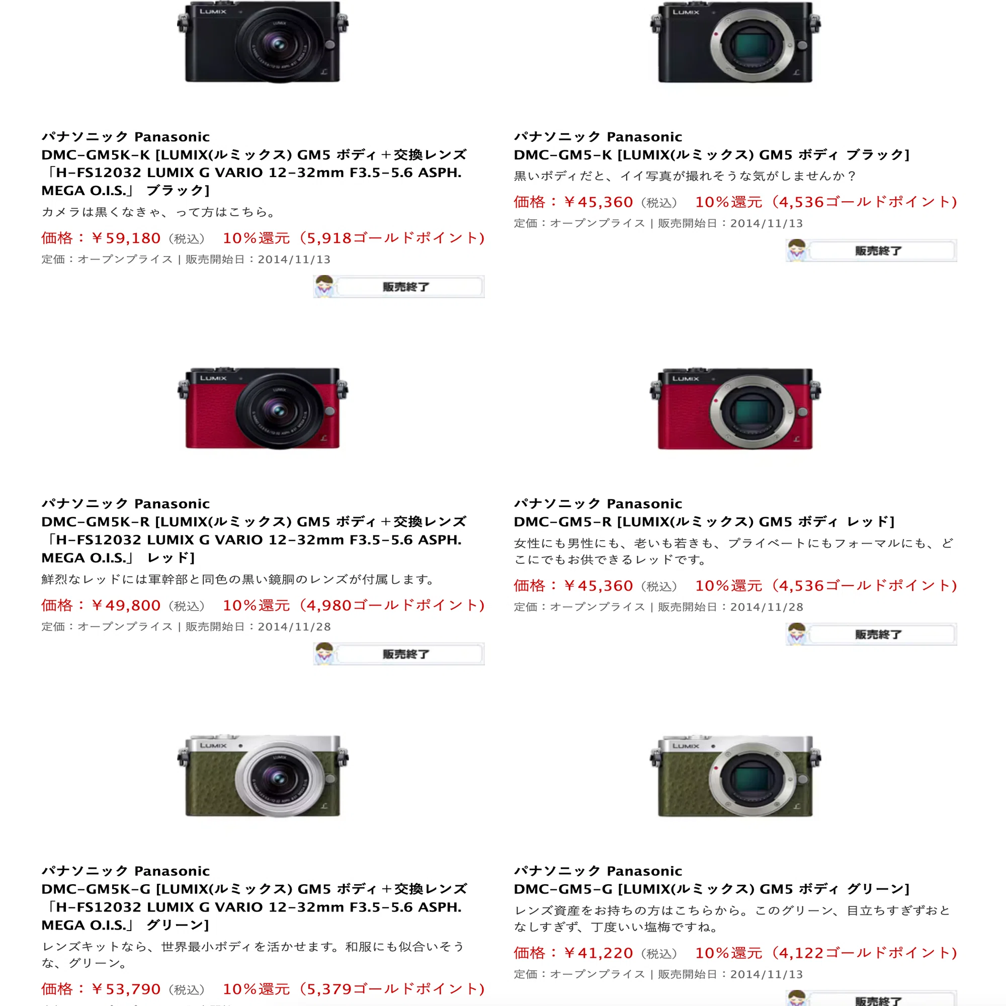 4万円だったLUMIX GM5が、なぜ今こんなに高いのか。GM6は？？？｜なぁ Hide