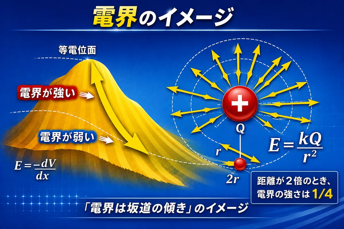 58歳から始める電験二種【第3回】電位 ― 電界が作る“高さ”の構造|wickcity