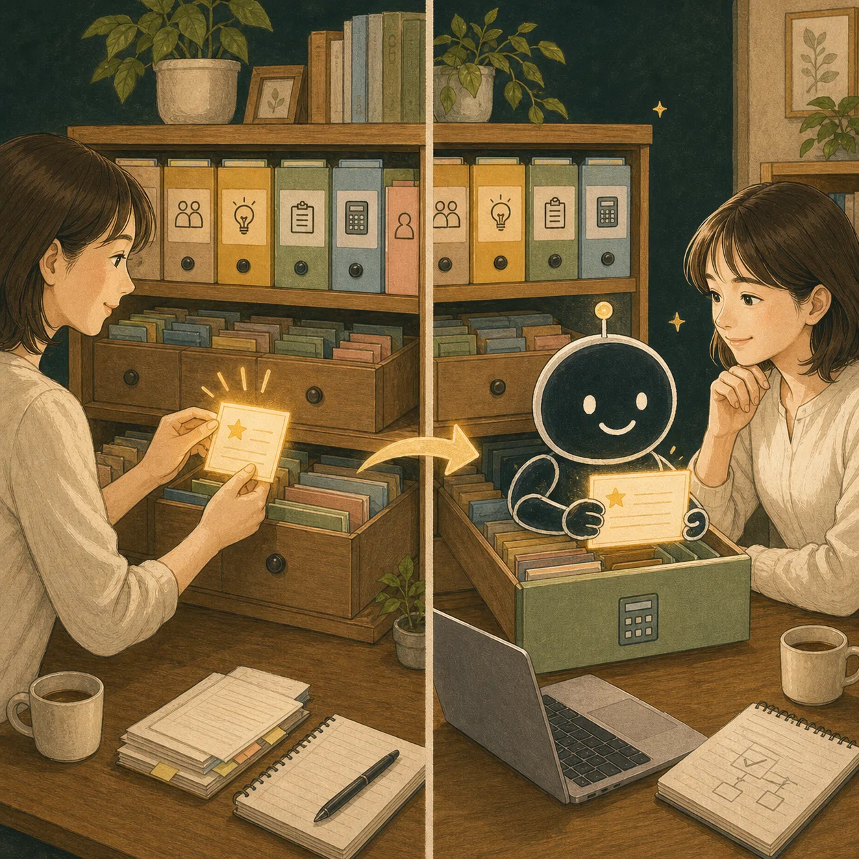 秘書化とは、記憶の置き場所を決めること