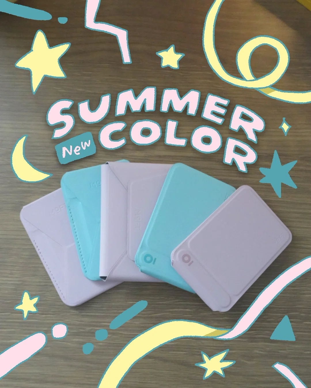 [MOFT] Incredibly cute! Give your smartphone a summer makeover with the ...