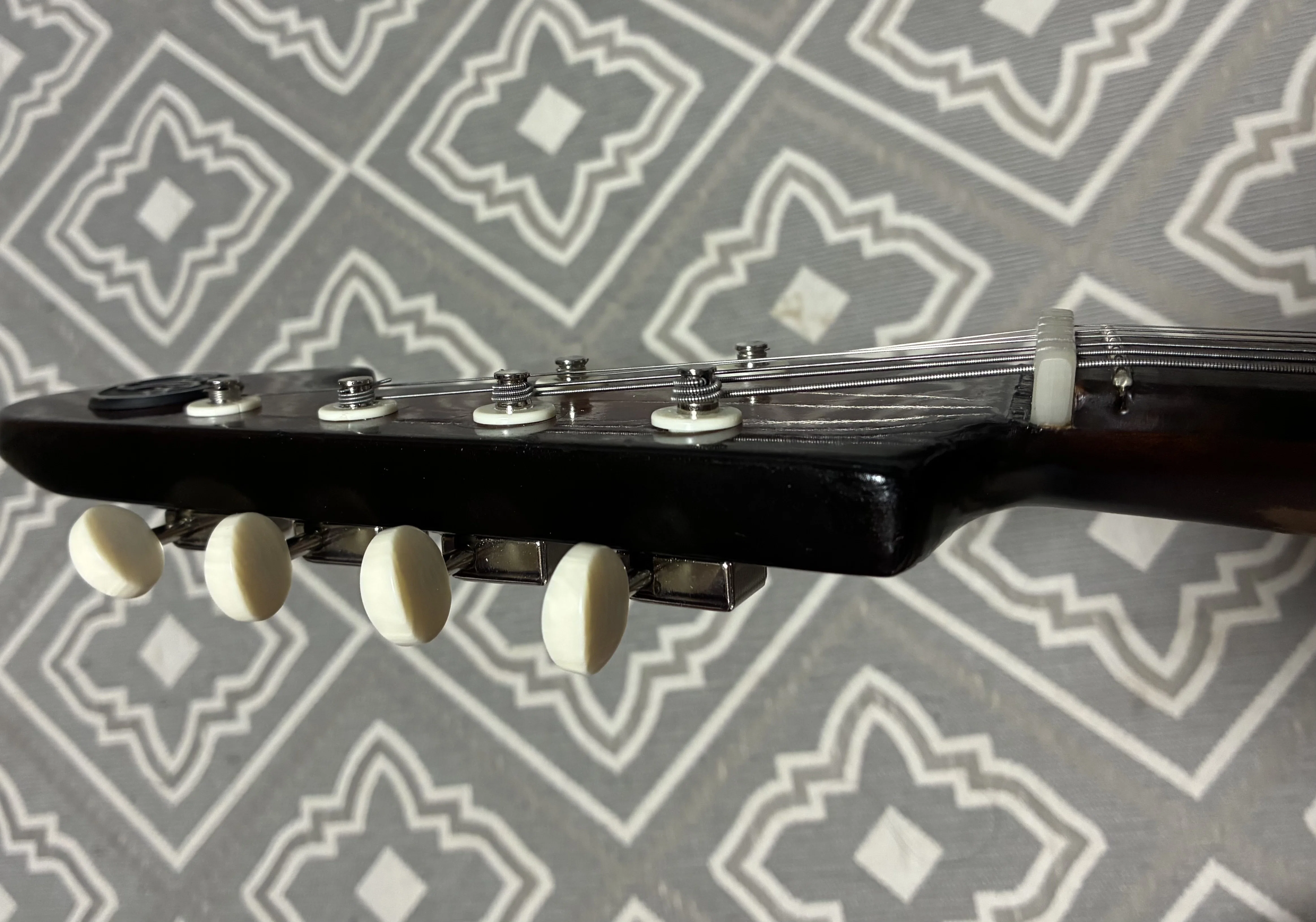 Teisco/Dover ビザールギター 修理調整済 ビザールギターの修理と