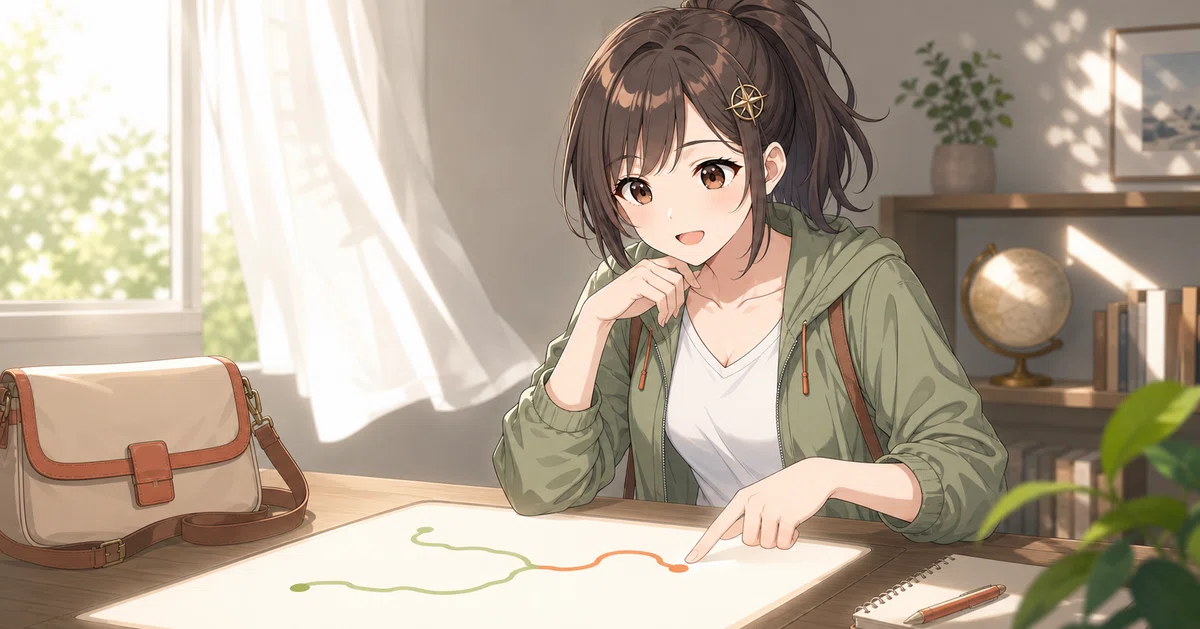 ひとり旅で予定を詰めすぎないために、出発前に確認している3つのこと|野々瀬こはる