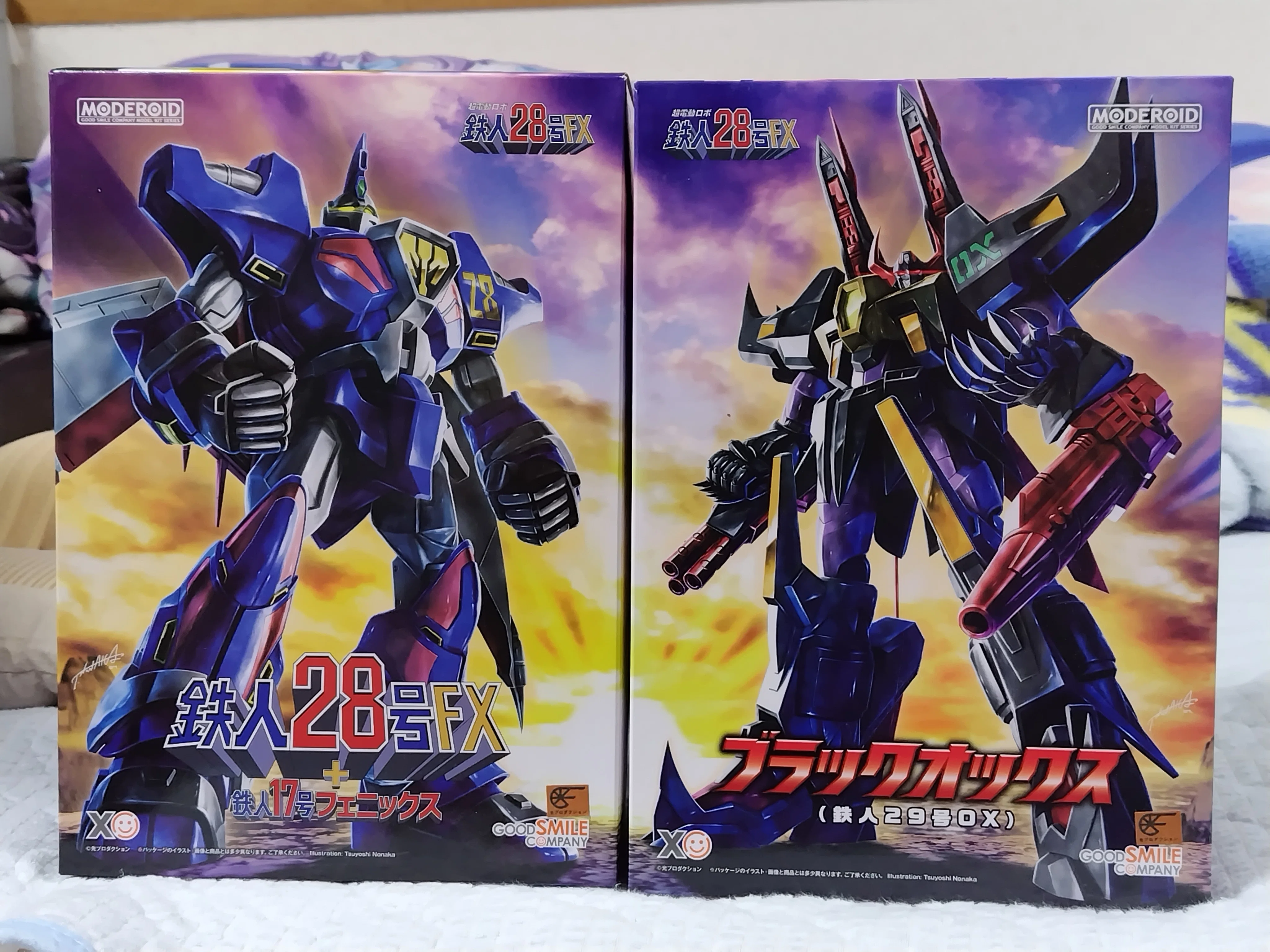 MODEROID ブラックオックス（鉄人29号OX） 箱絵紹介＆軽めのレビュー