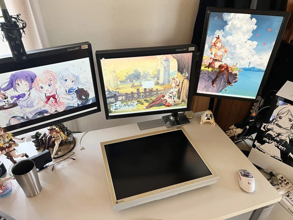 EIZO FlexScan L887の故障と分解・修理。目に優しすぎた液晶モニタ。｜lain
