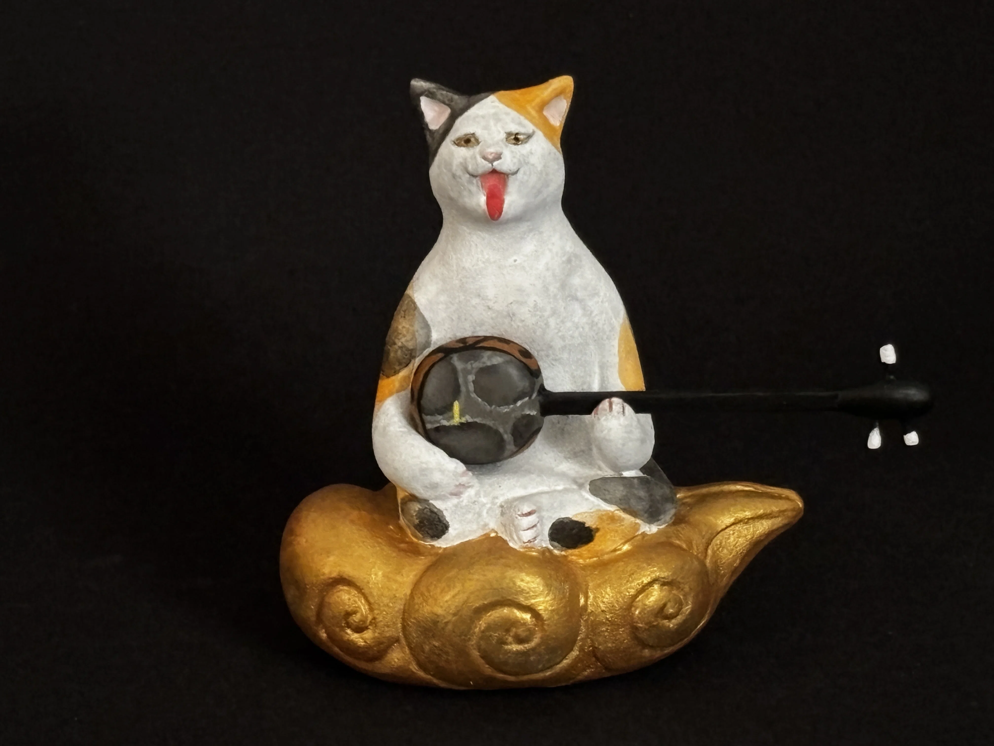 チャッピー様リクエスト作品『ねこづくし』 沖縄デパートリウボウ「猫づくし展3」 作家紹介【あんこ舎】｜王冠印雑貨店