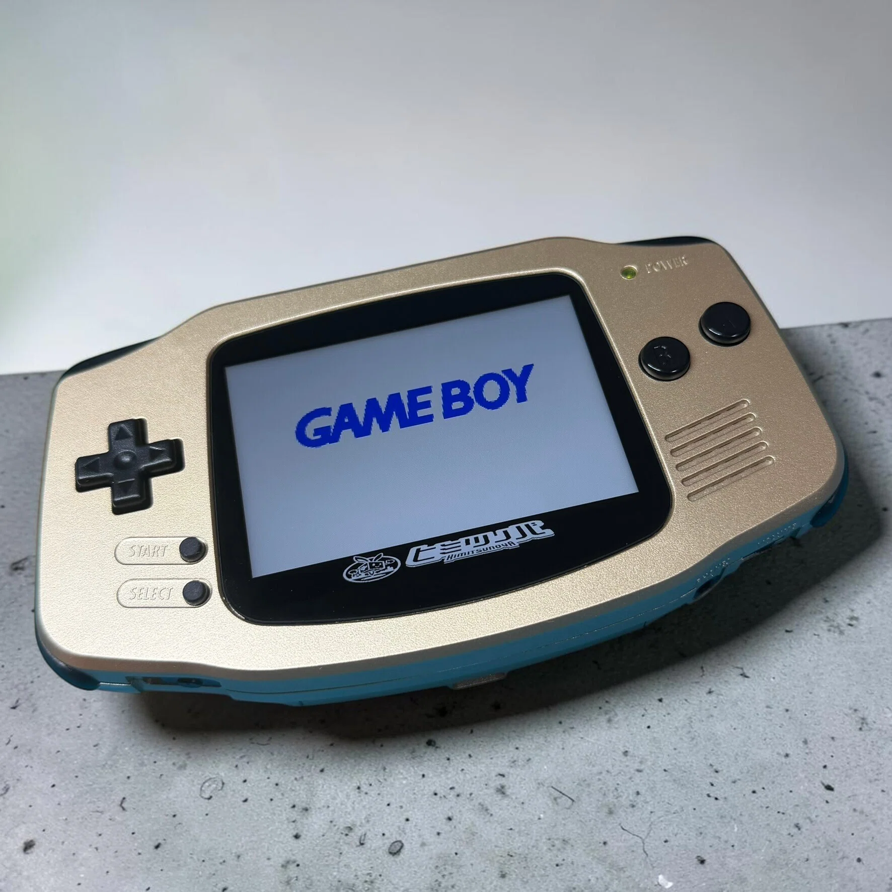 ゲームボーイアドバンス IPS 3.2インチ フルラミネート液晶キット 取付