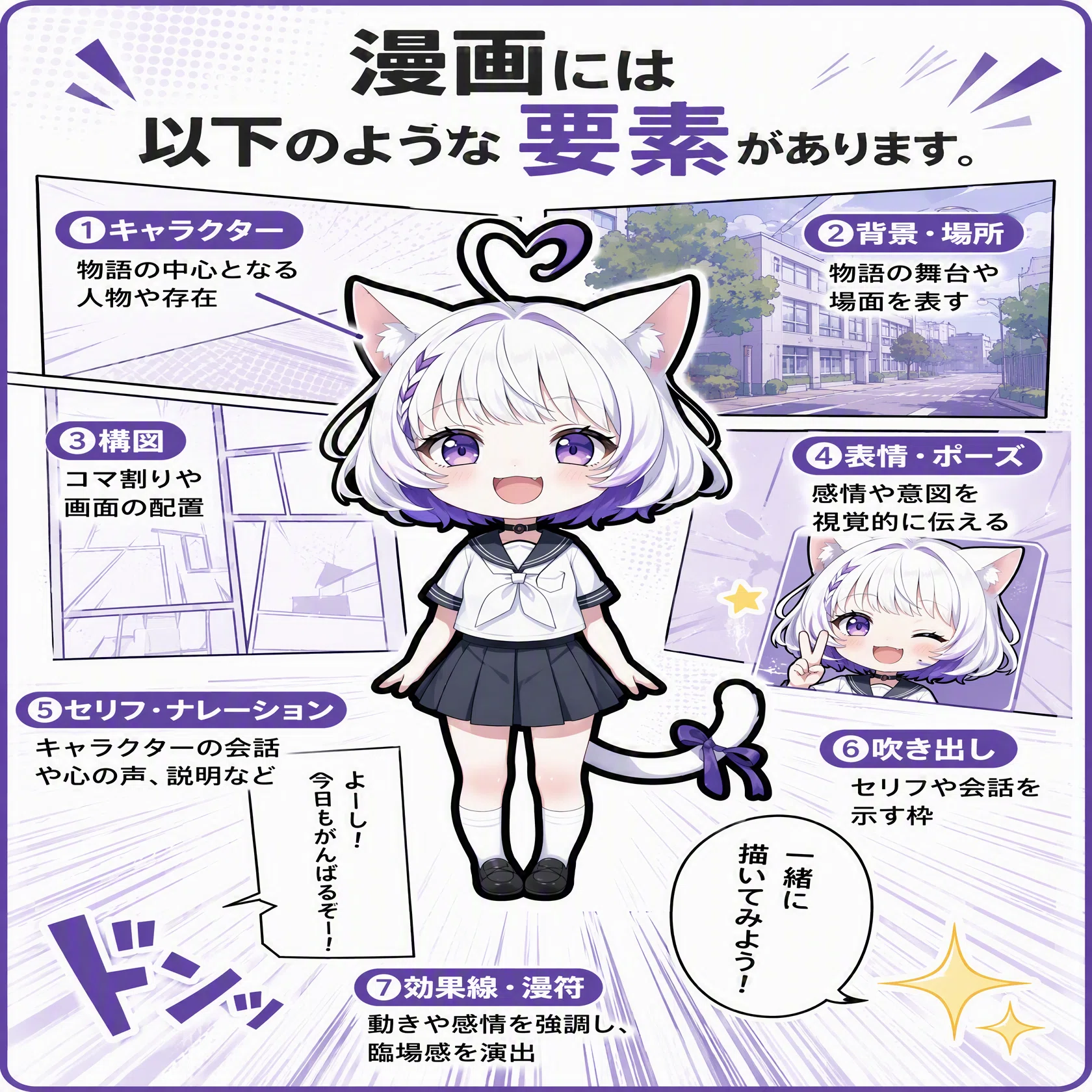 AIで漫画を生成してみよう！PixAIのTsubaki.3を使った1コマ漫画の