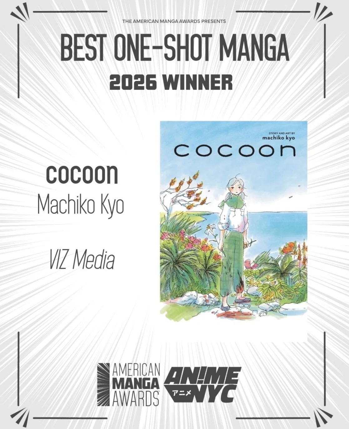ノックし続ける繭 American Manga Awards / Best One-Shot Manga賞