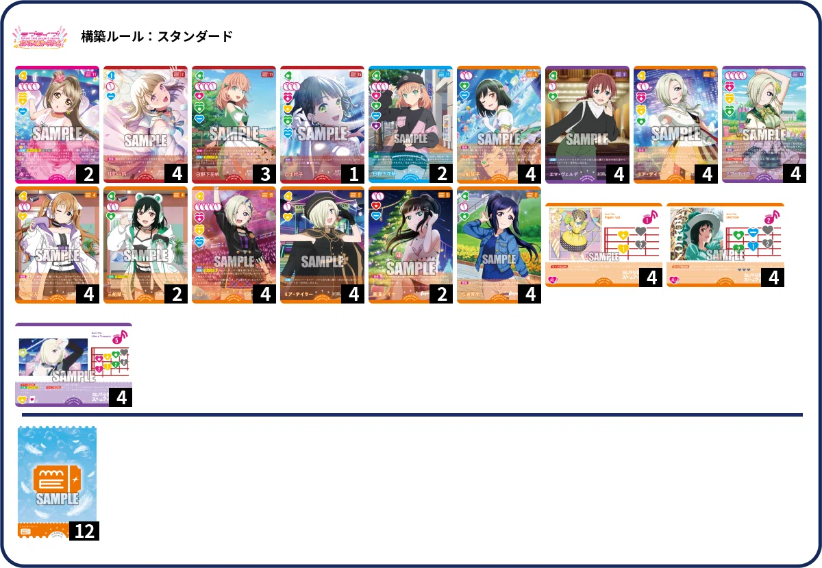 圧倒的】黄軸えもらとれ ラブカデッキ紹介②【安定感】｜ずむば