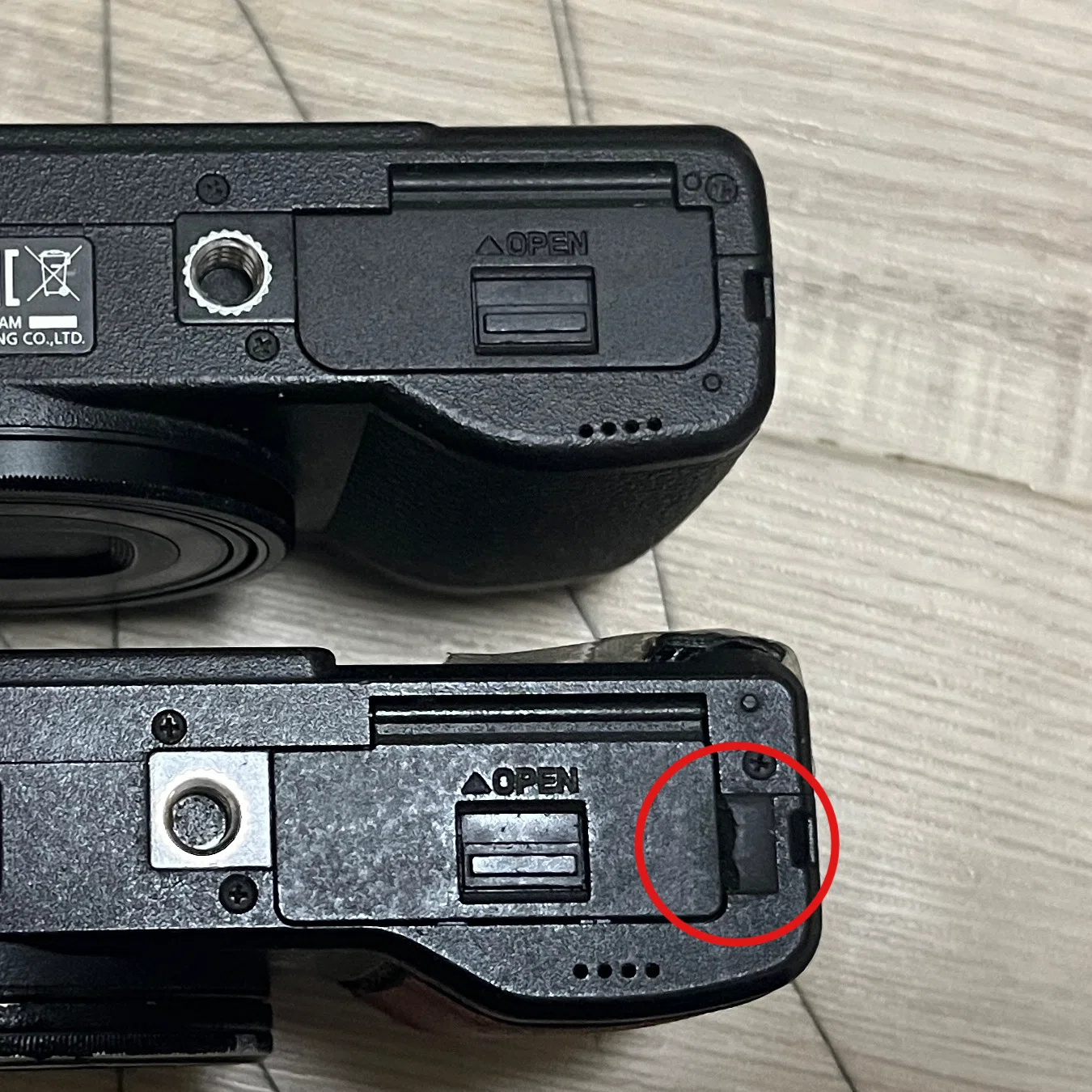RICOH GR &GR IIの持病である＂電池蓋＂が開かなくなる不具合及び