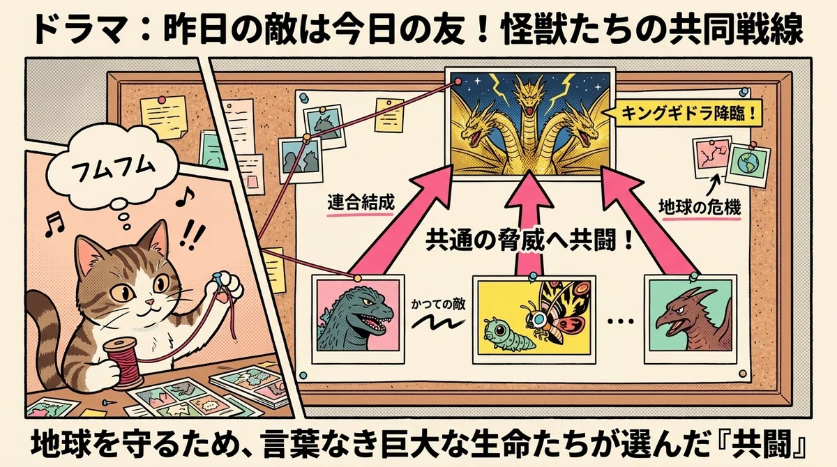 昭和・平成ゴジラシリーズの考察：図解で読む！｜とみざわ