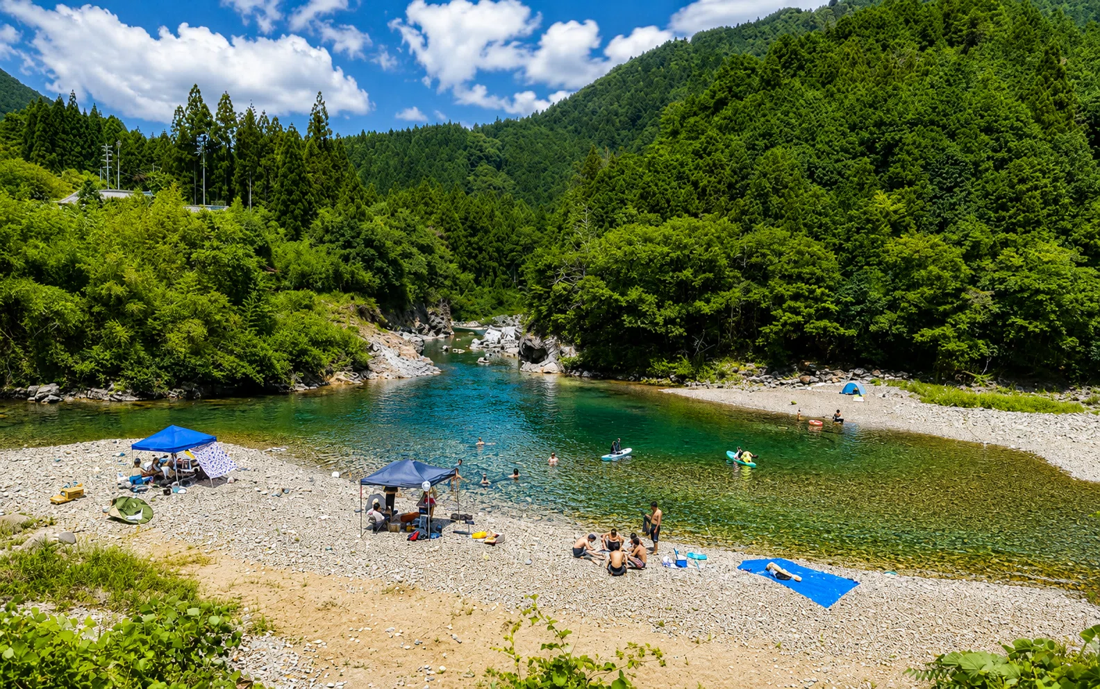 川遊び 岐阜 穴場