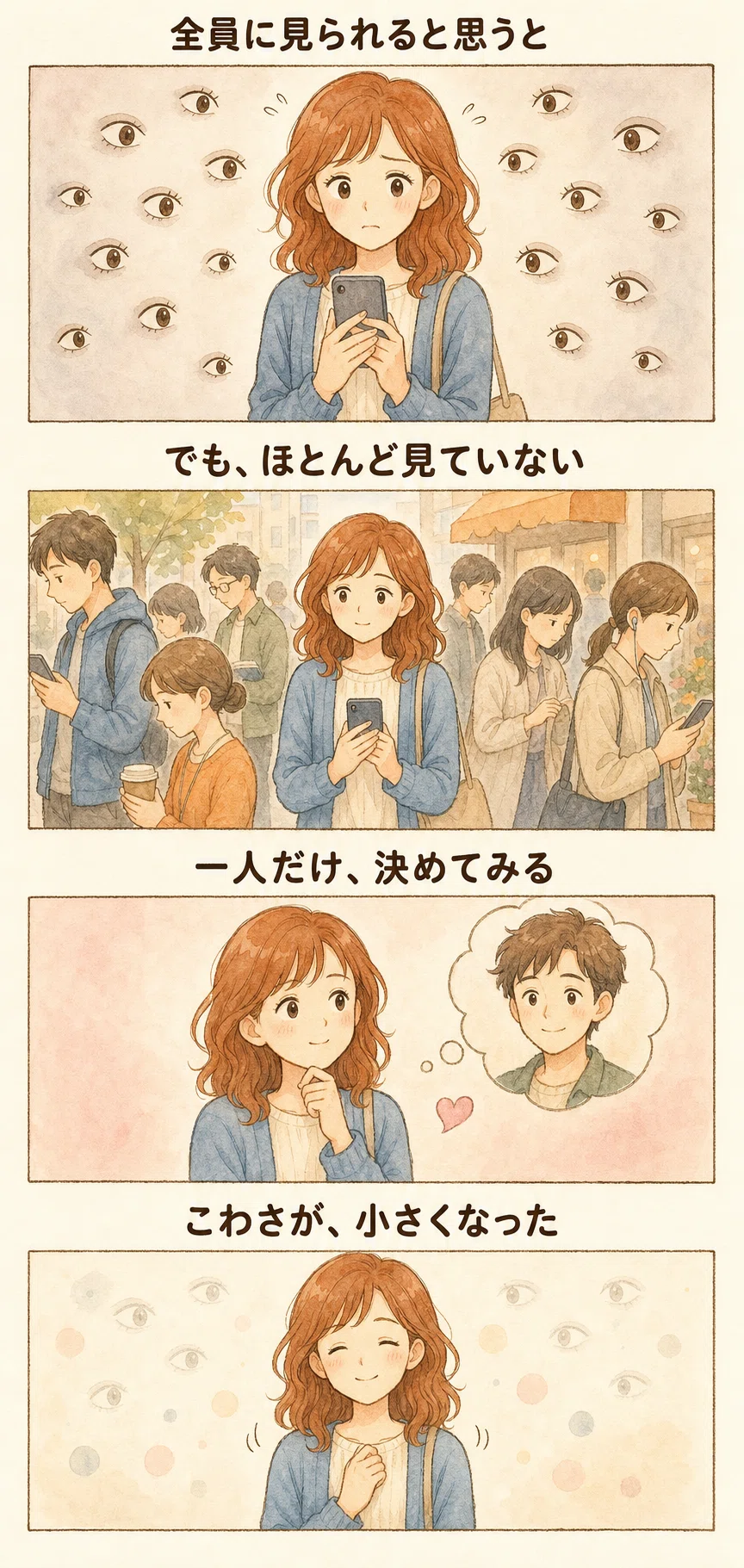 「目立つ」は、全員に見られることじゃなかった。|ずーみん