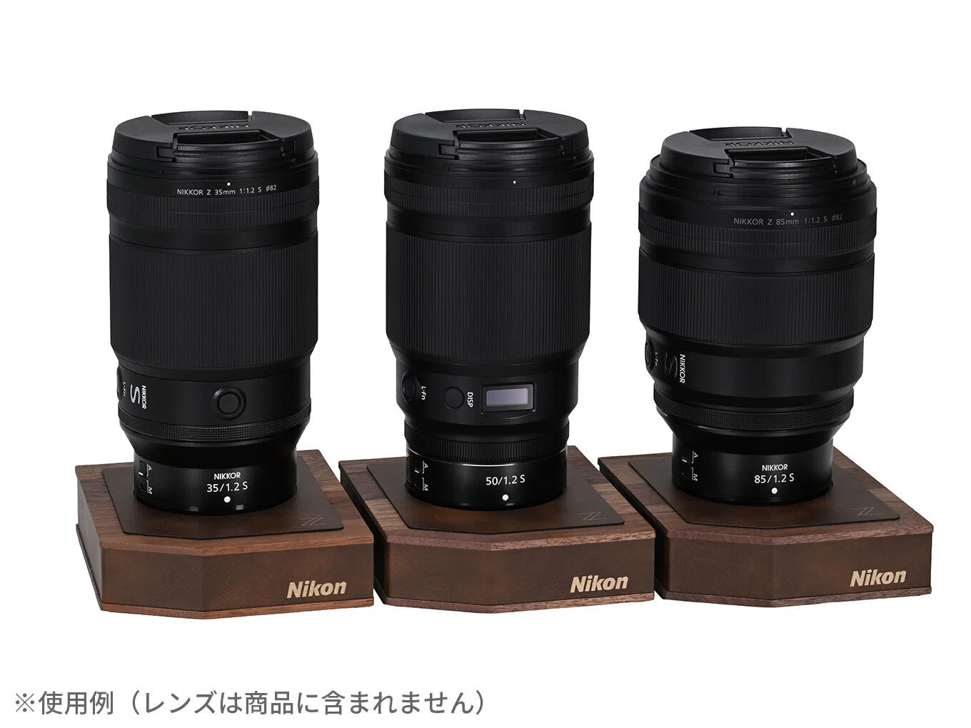 レンズを飾るための本気アイテム。ニコンから「レンズ展示台 Zマウント