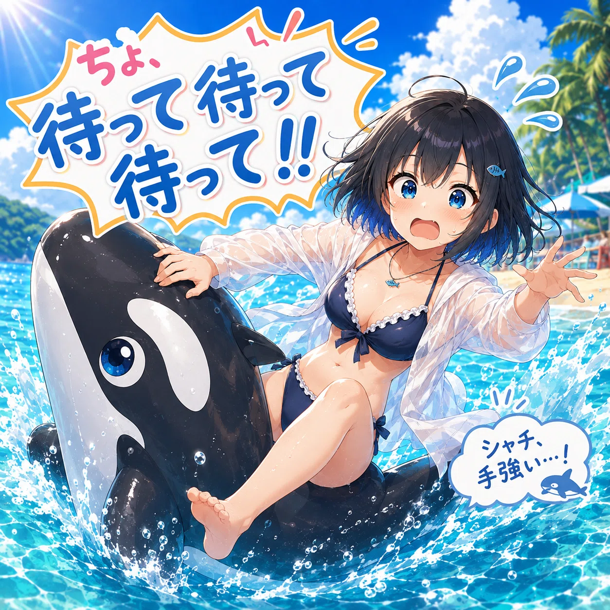 夏休み特別企画】澪の夏休み。海水浴編｜らいとげーむチャンネル