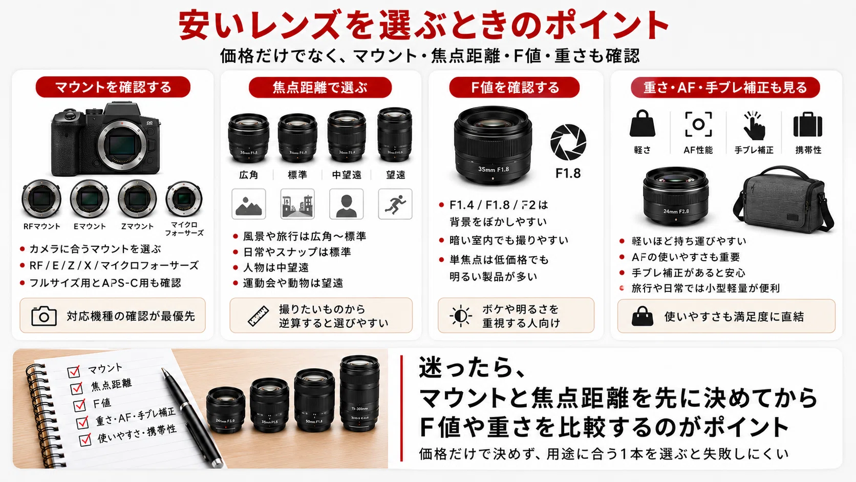 15 Recommended Affordable Lenses | Introducing High Cost