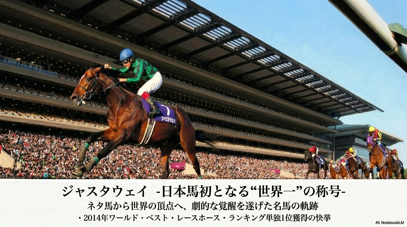 ジャスタウェイ -日本馬初となる“世界一”の称号-｜ハサミおじさん