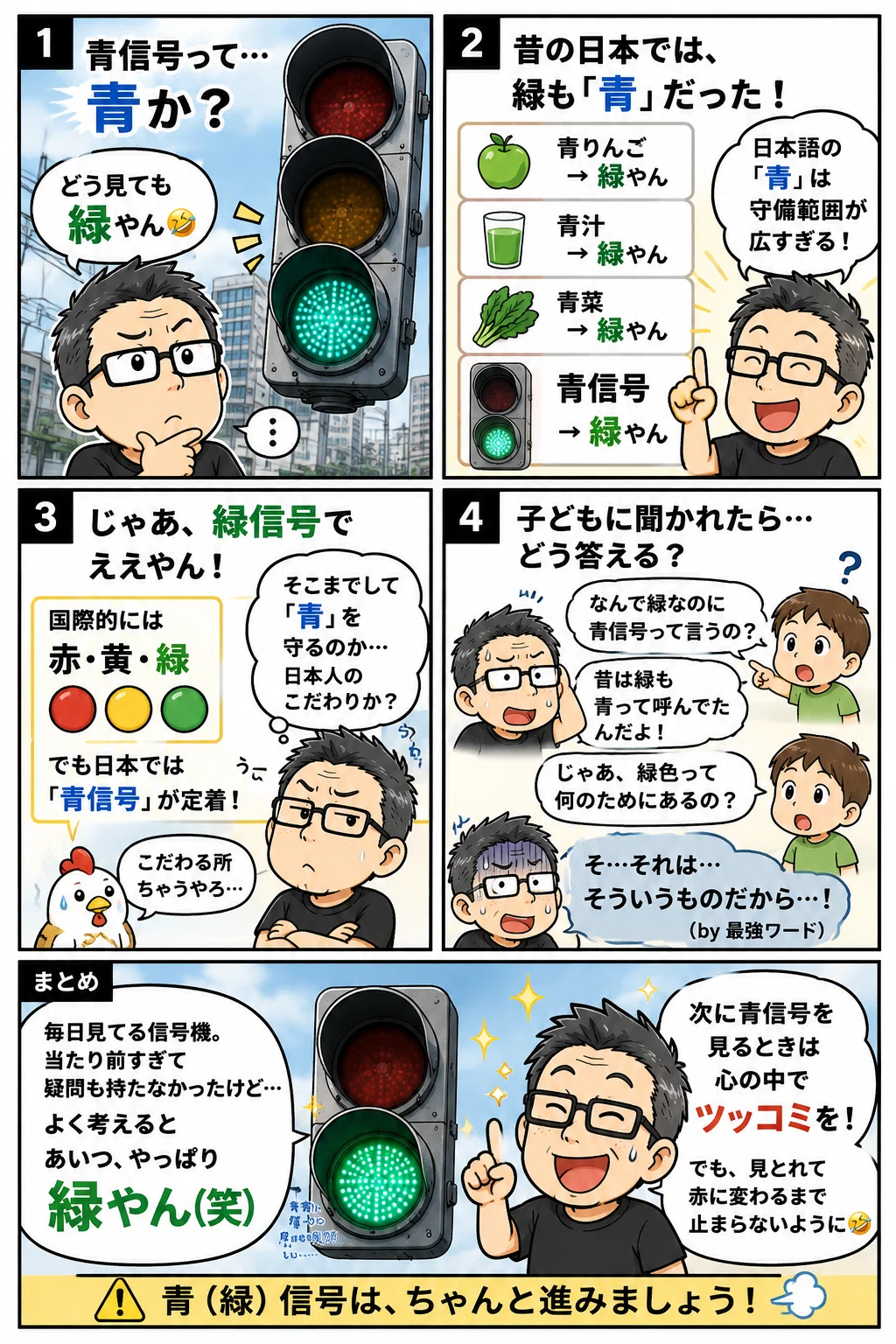 信号 青 緑 なぜ