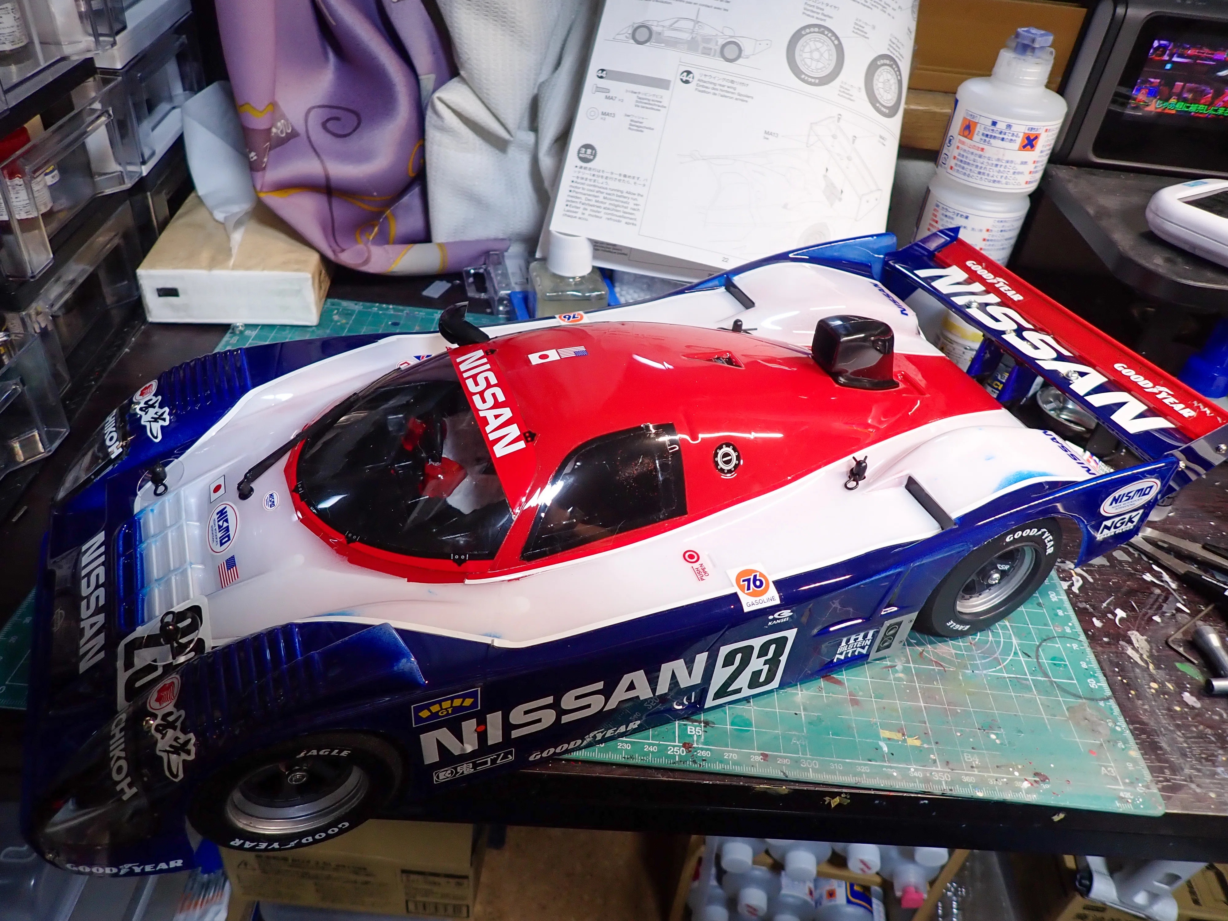 ラジコン タミヤ 1/10 日産 R91CP｜セるしうす