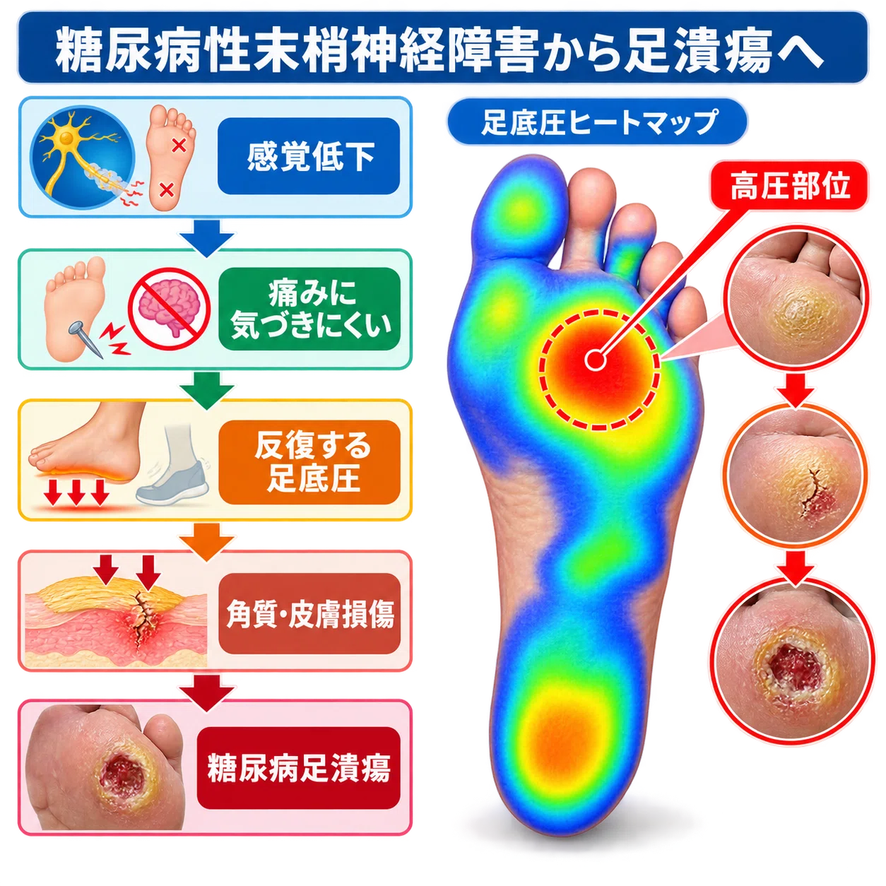 糖尿病足病変を「傷だけ」で見ていませんか？理学療法士が現場で見る