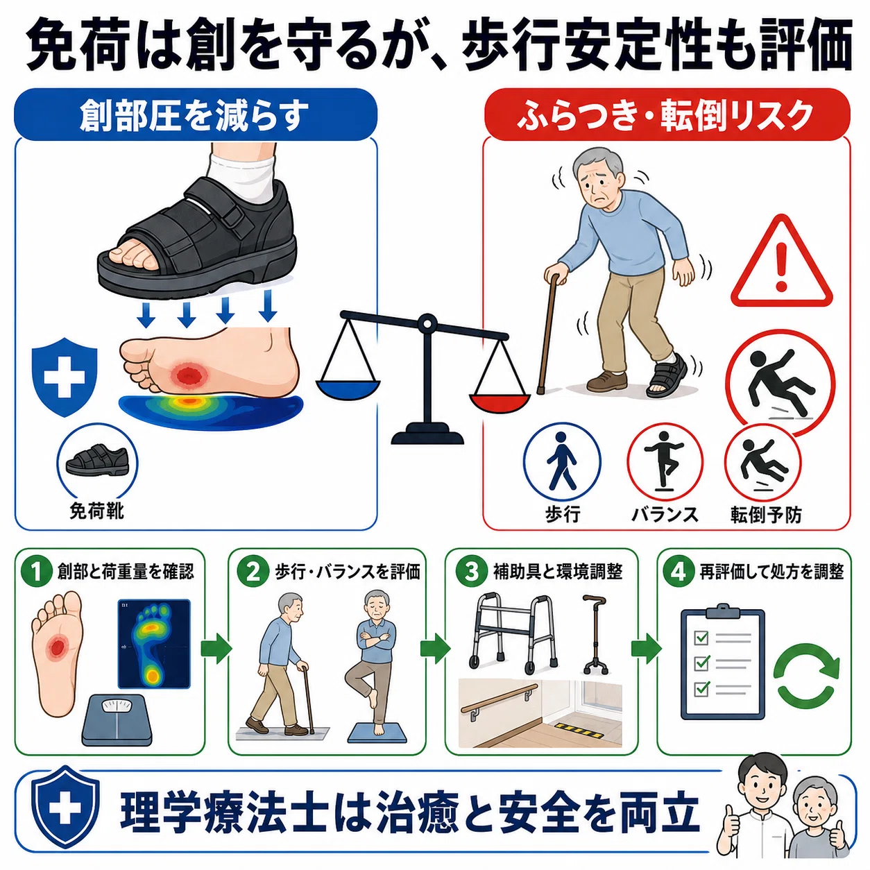 糖尿病足病変を「傷だけ」で見ていませんか？理学療法士が現場で見る