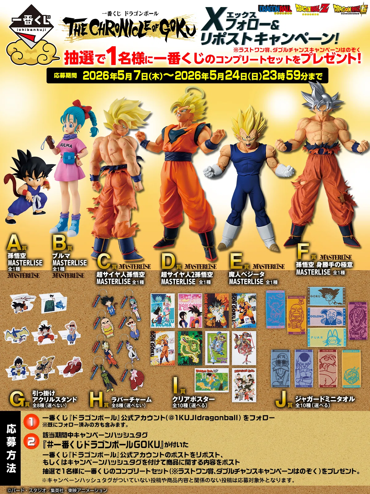 歴代最強のドラゴンボール一番くじ｜ぷれでたー (一番くじ・おもちゃ等々)